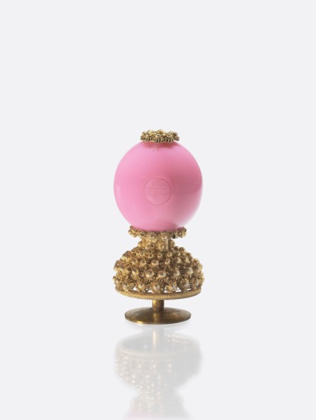 A button for a semi-official cap of an official between the seventh and ninth rank;, Qing dynasty