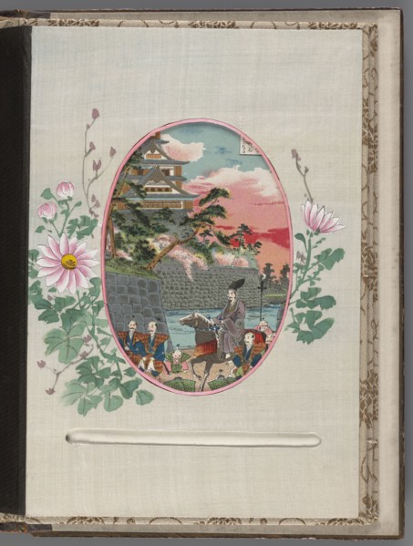 Album of photographs and postcards; Japanese art; Meiji period late 19th century, 1868–1912;