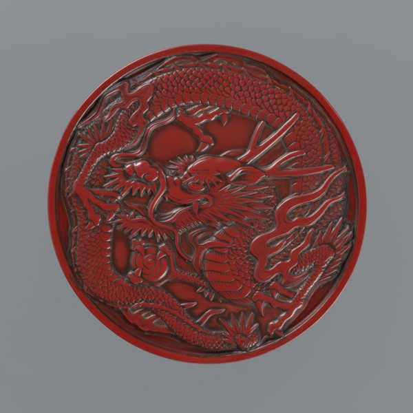 Box with a lid., Japanese; Meiji period 2nd half of the 19th century. Wooden core covered with