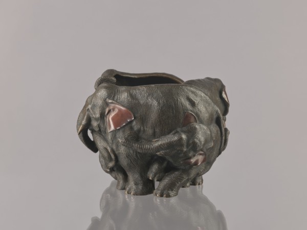 Flowerpot, Genius, Mieczyslaw 1853–1920, Japanese art, Meiji period late 19th century, 1868–1912,