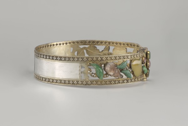 Headband, plant ornament, Chinese culture, Chinese art, Qing 1644–1911, head ornament, openwork