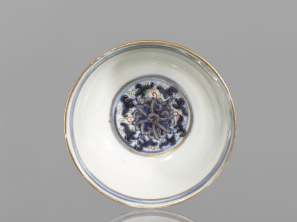 Bowl, 19th century, China; Qing dynasty 1644–1911; colored porcelain vessel, diameter 6.8 cm;
