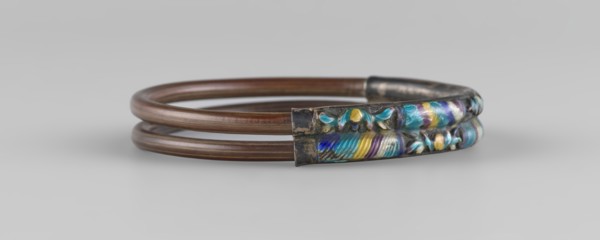 Bracelet, ornaments, Chinese art, Chinese culture, women's ornaments, Qing 1644–1911, plant