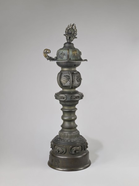 Temple lantern, Japanese, Edo period Man'en, 1860–1861; 1860, 9th month of the Year of the Monkey.