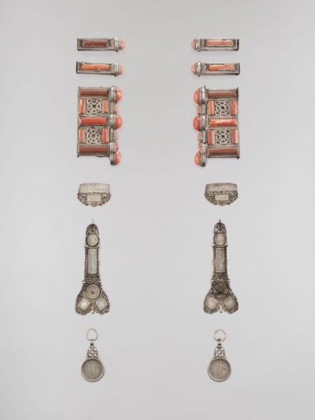 Set of braid ornaments, braid ornaments, artistic crafts, Mongolian jewelry, braids, women's