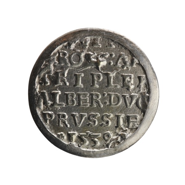 trojak, Vogelwaider Vogelwaid, Eustachius mintmaster/publisher, Decius, Jost Ludwik fl. 1528–1535