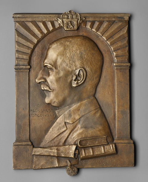 Dr. Aleksander Czolowski; Chodzinski, Kazimierz Mieczyslaw 1861–1921 medalist, author; Chodzinski,