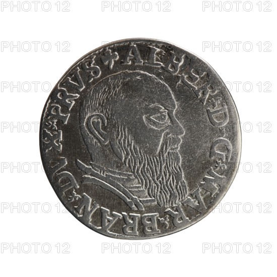 Trojak; Decius, Jost Ludwik fl. 1528–1535 co-creator, Schilling, Maciej publisher; Albrecht