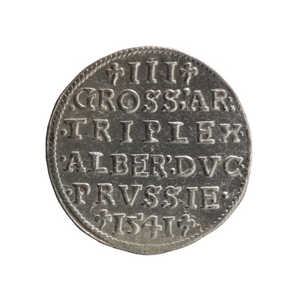 Trojak, Schilling, Maciej mintmaster; Decjusz, Jost Ludwik fl. 1528–1535 co-creator, mint manager.