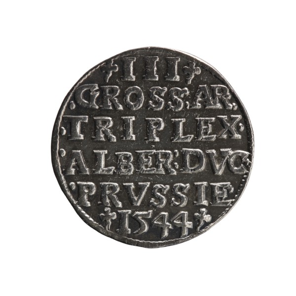 Trojak, Schilling, Maciej mintmaster; Decjusz, Jost Ludwik fl. 1528–1535 co-creator; Albrecht