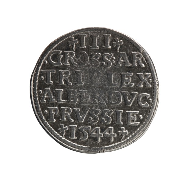Trojak, Decius, Jost Ludwik fl. 1528–1535 co-creator, Schilling, Maciej publisher. Albrecht
