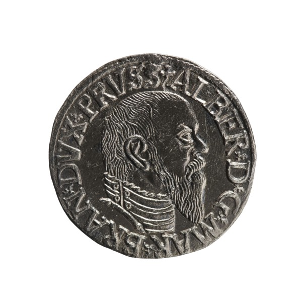 Trojak coin by Schilling, Maciej mintmaster and co-creator Decjusz, Jost Ludwik fl. 1528–1535 mint