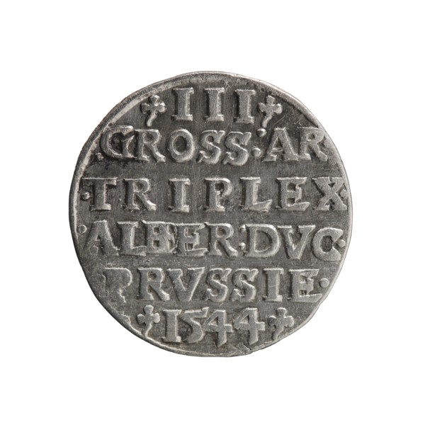 trojak; maker: Maciej Schilling mintmaster and co-creator Jost Ludwik Decjusz fl. 1528–1535, mint
