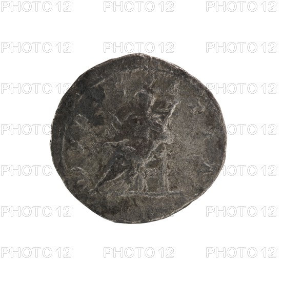 Denarius, Elagabalus 204–222; Roman emperor 218–222. Obv.: IVLIAMAESAAVG — Draped bust of Julia