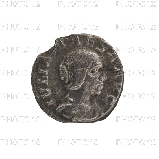 Denarius, Elagabalus 204–222; Roman emperor 218–222. Obv.: IVLIA MAESA AVG — draped bust of Julia