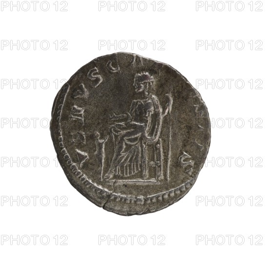 Denarius, Elagabalus 204–222; Roman emperor 218–222. Issuer: Julia Soaemias 180–222; Augusta