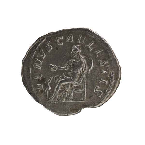 Denarius, Elagabalus 204–222; Roman emperor 218–222. Issuer: Julia Soaemias 180–222; Augusta
