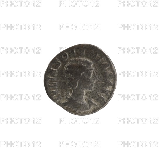 Denarius, Elagabalus reigned 218–222. Issued by Julia Soaemias Augusta, 218–222. Obverse: IVLIA
