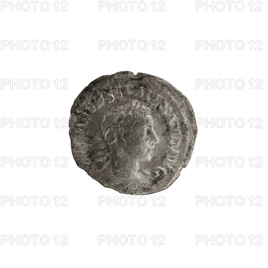 Denarius; Obv.: IMPCMAVRSEVALEXANDAVG — Bust of Alexander Severus with laurel wreath and