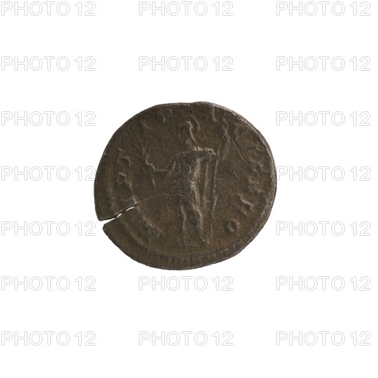 Denarius of Alexander Severus reigned 222–235. Obverse: Bust of Alexander Severus in laurel wreath,