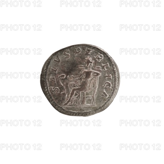 Denarius, Salus personification, Alexander Severus Roman emperor; 222–235 — Obv.: