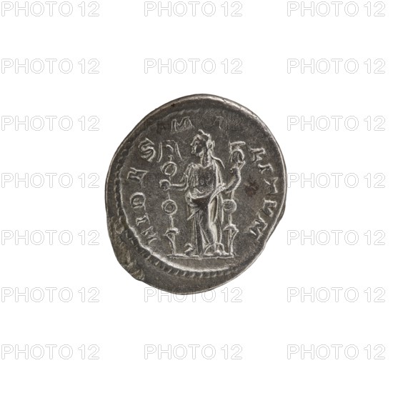 Denarius, personifications, Alexander Severus Roman emperor; 222–235 — iconography: Fides Fidelity,