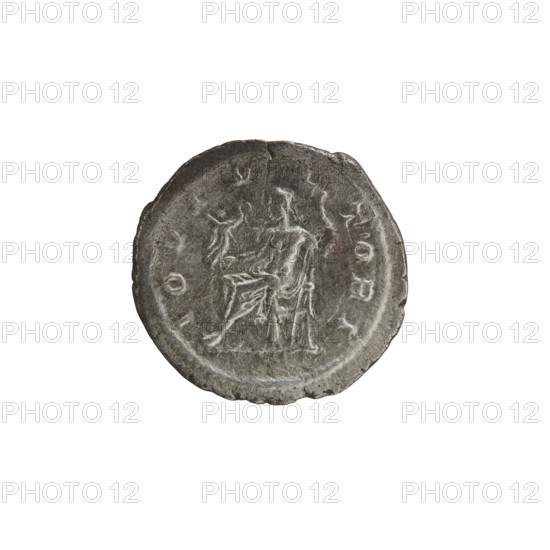 Denarius; obverse: IMPCMAVRSEVALEXANDAVG — Head of Alexander Severus right, laurel wreath and