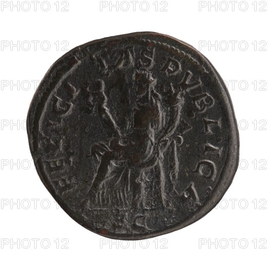 sestertius; issuer: Alexander Severus 208–235, Roman emperor 222–235; co-creator: Julia Mamaea ca.
