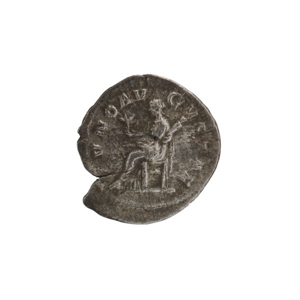 Denarius depicting Julia Mamaea ca. 180–235; Augusta 222–235 and Alexander Severus 208–235; Roman