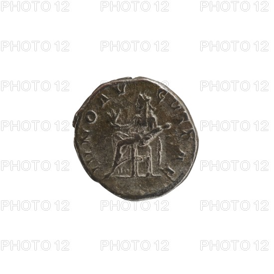 Denarius depicting Julia Mamaea ca. 180–235; Augusta 222–235 and Alexander Severus 208–235; Roman