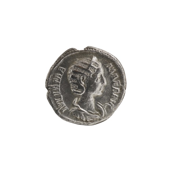Denarius, Alexander Severus 208–235; Roman emperor 222–235 issuer; Julia Mamaea c. 180–235; Augusta