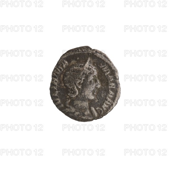 Denarius, Julia Mamaea ca. 180–235; Augusta 222–235 co-creator, Alexander Severus 208–235; Roman