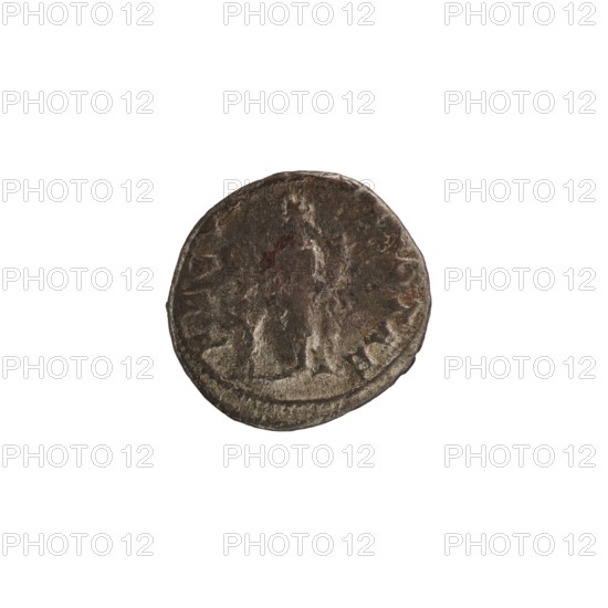 Denarius depicting Julia Mamaea ca. 180–235; Augusta 222–235 and Alexander Severus 208–235; Roman