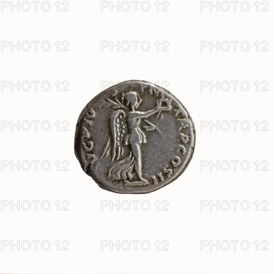 Denarius, Antoninus Pius 86–161; Roman Emperor 138–161. Obverse: head of Antoninus Pius bare,