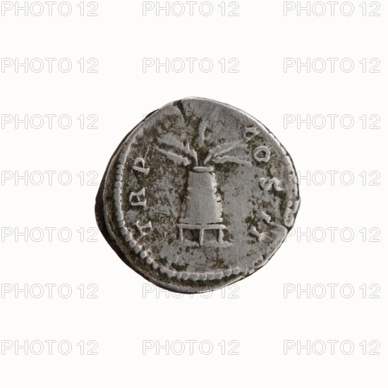 Denarius, Antoninus Pius 86–161; Roman Emperor 138–161. Obverse: Head of Antoninus Pius uncovered