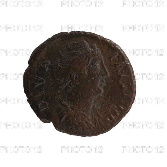 As/dupondius; Faustina the Elder 98–141, Roman empress 138–141 posthumous; Antoninus Pius 86–161,