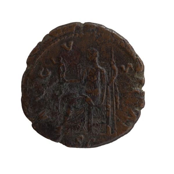 dupondius/as, Faustina the Elder 98–141; Roman empress 138–141 posthumous, Antoninus Pius 86–161;