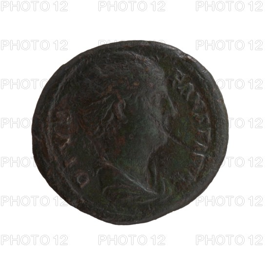 Dupondius/as, Faustina the Elder 98–141; Roman empress 138–141 posthumously, Antoninus Pius 86–161;