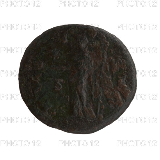 Dupondius/as, Faustina the Elder 98–141; Roman empress 138–141 posthumously, Antoninus Pius 86–161;