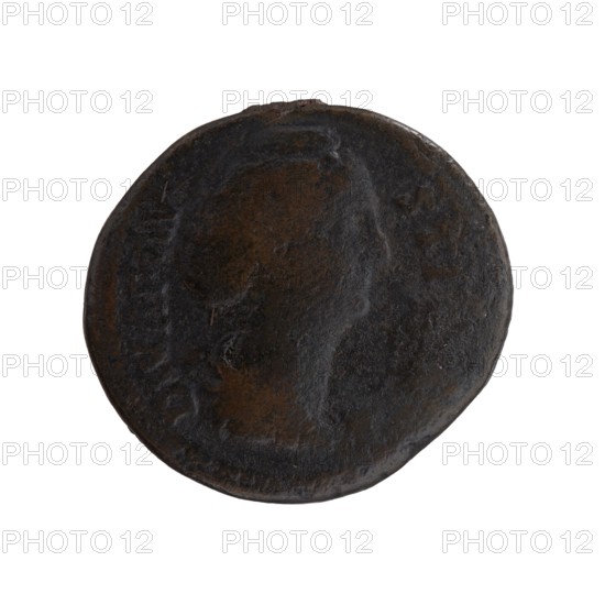 Dupondius/as; Faustina the Elder 98–141; Roman empress 138–141 posthumously; Antoninus Pius 86–161;