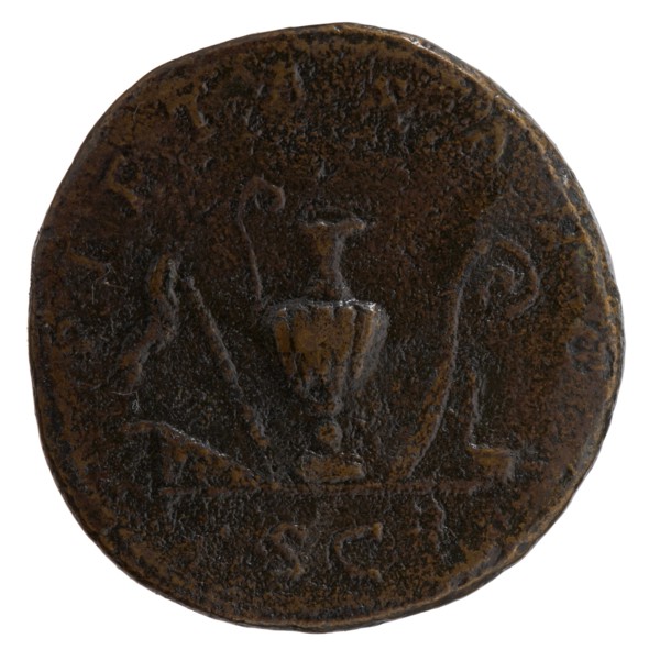 Sestertius, Marcus Aurelius 121–180; Roman emperor 161–180 as Caesar 139–161; issuer: Antoninus