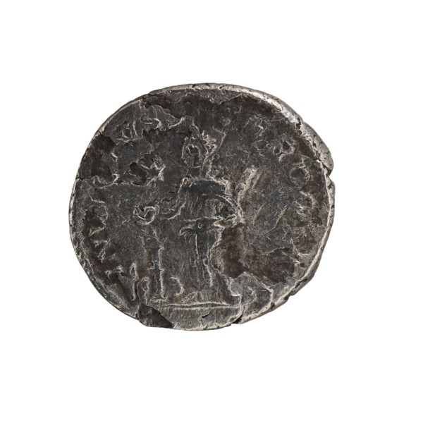 Denarius, Elagabalus 204–222; Roman emperor 218–222. Obv.: IMP ANTONINVS PIVS AVG — Bust of