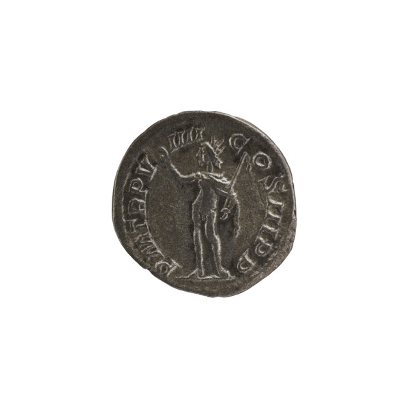 Denarius: Roman deities, Sol; Alexander Severus Roman emperor, 222–235 — iconography; dated 230;