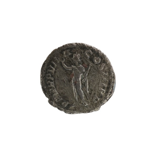 Denarius; Roman deities; Sol; Alexander Severus Roman emperor, 222–235 — iconography; dated 230;