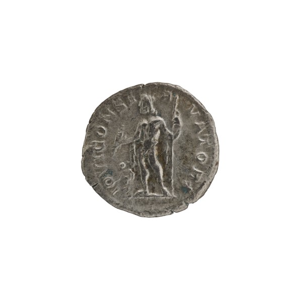 Denarius depicting Roman deities and Jupiter; Alexander Severus Roman emperor, 222–235; iconography