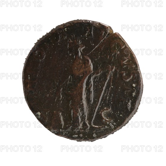 Sestertius; personifications; Alexander Severus Roman emperor, 222–235; iconography: Annona