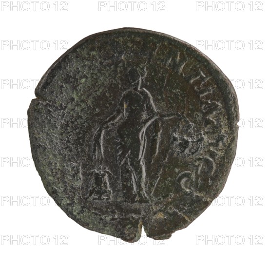 Sestertius of Severus Alexander Roman emperor, ruled 222–235 CE,