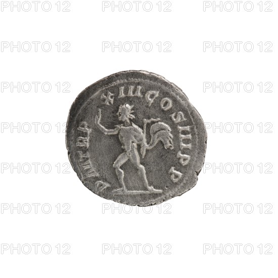 Denarius of Alexander Severus reigned 222–235 CE. Obverse: bust of Emperor Alexander Severus;