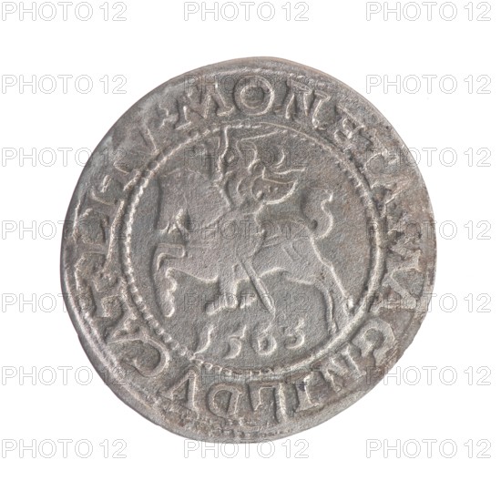 Lithuanian half-grosz, Sigismund II Augustus King of Poland; 1544–1572 author, Tarlo, Gabriel ca.
