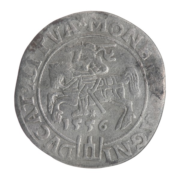 Lithuanian grosz on a Lithuanian foot, Sigismund II Augustus King of Poland; 1544–1572 author,